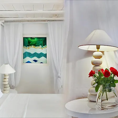 别墅 Luxury Mykonos Sunkissed Private Pool Kastro