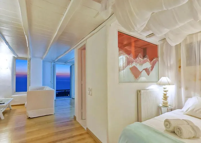 Villa Luxury Mykonos Sunkissed Private Pool Kastro